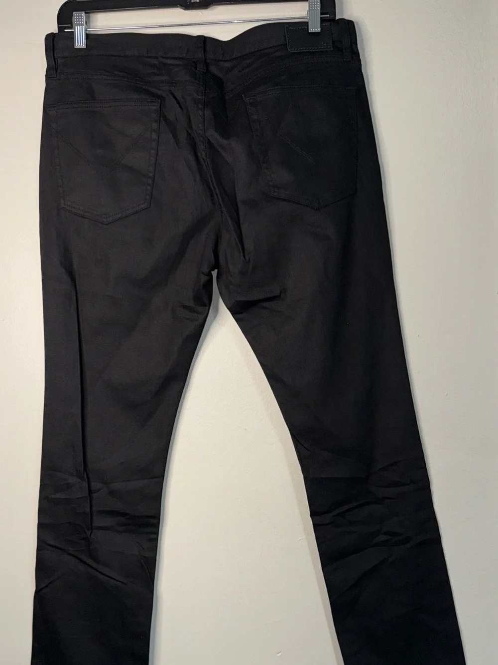 John Varvatos Black Slim Straight Jeans - Classic Men's Denim